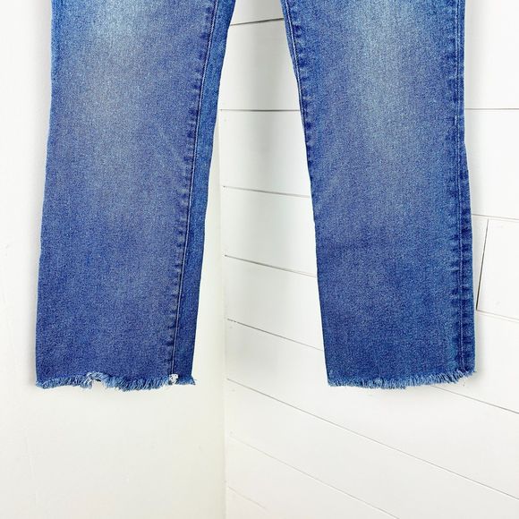 Madewell Cali Demi Boot Jeans in Fleetwood Wash Size 28 - Picture 8 of 11